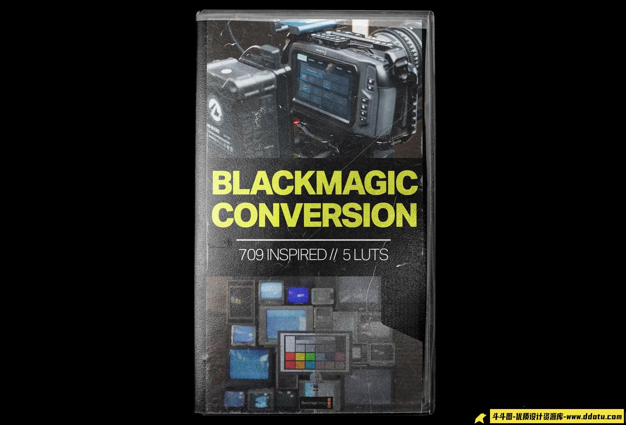 Tropic Colour-Blackmagic Conversion Luts 自然模拟转换REC709电影LUT预设-斗斗图