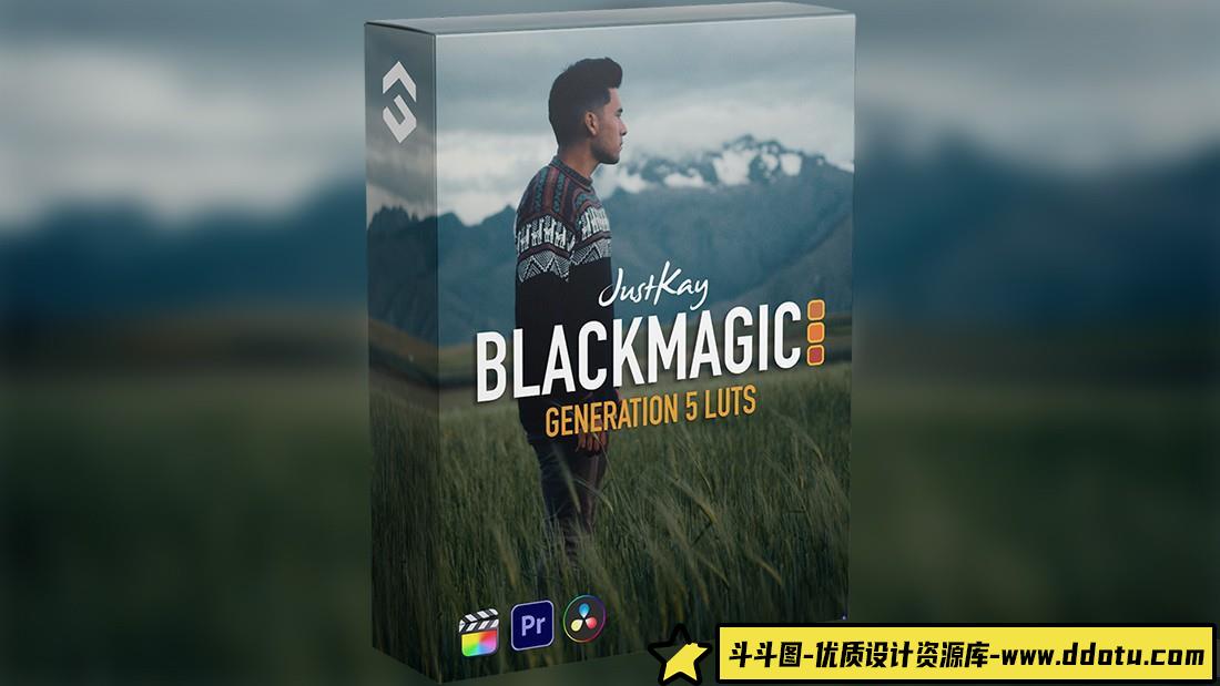 油管大神Justkay黑魔法LUT预设 Film Space – Justkay Blackmagic Gen 5 LUT-斗斗图