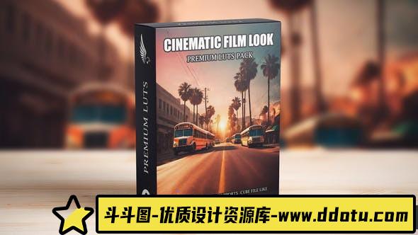 好莱坞灵感的街头电影LUT预设 Hollywood-Inspired Street Cinematic LUTs-斗斗图