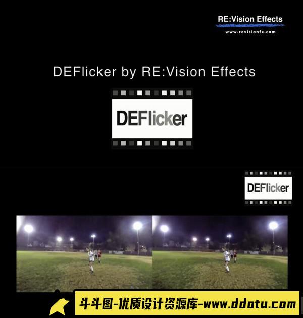 [FCPX 插件]FFCPX插件：视频去闪烁插件 DEFlicker  for Final Cut Pro X-斗斗图