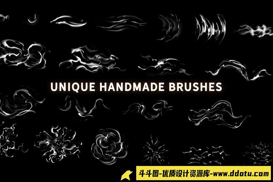 PS魔法光效笔刷下载 Magic FX Brushes Vol. 1-斗斗图