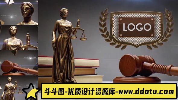 FCPX插件-法律与秩序动态效果模板 Law and Order Opener 支持m1-斗斗图