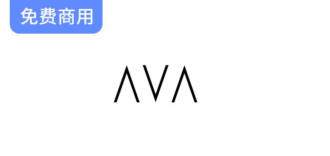 【AVA】免费CC0协议英文字体，包含280个字形，兼容10种语言使用需求-斗斗图