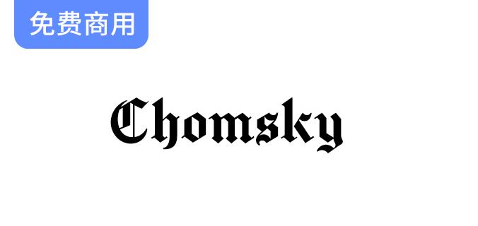 【Chomsky】探索纽约时报风格的经典报纸英文字体设计与应用-斗斗图