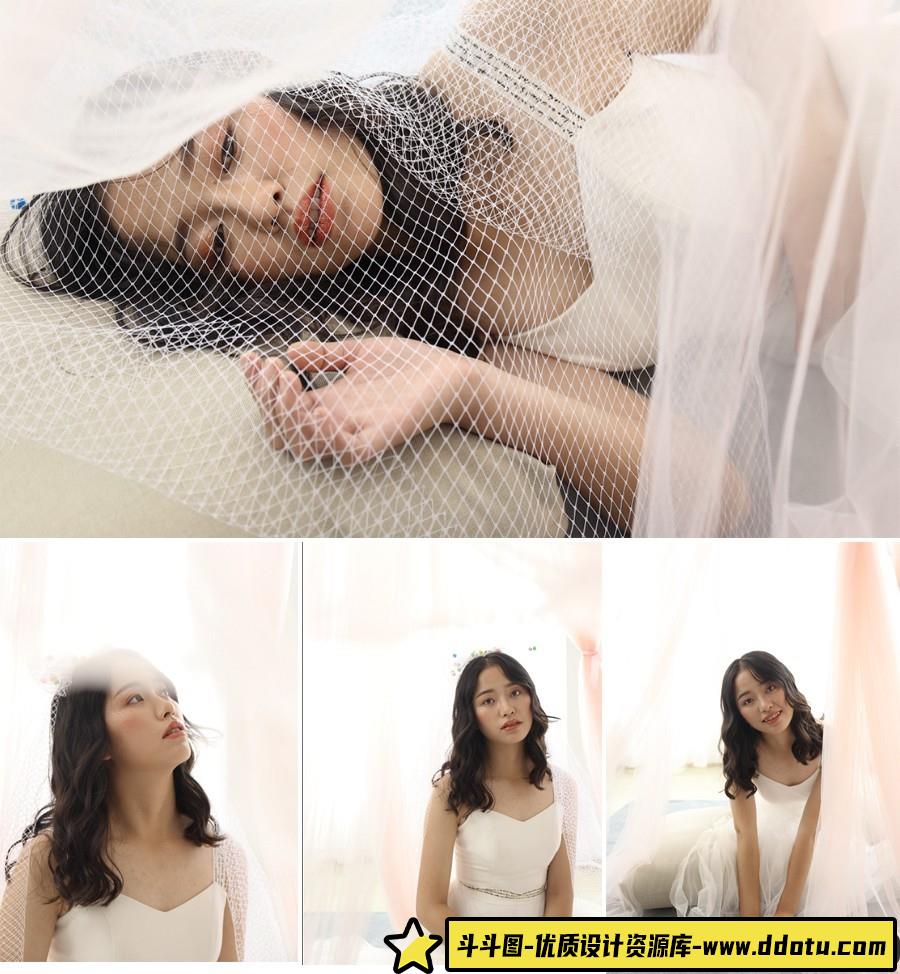 私房美女室内写真摄影RAW原片8P-斗斗图