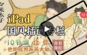 夕米木子ipad国风插画专栏2021年【画质一般只有视频】-斗斗图