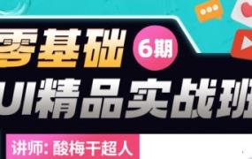 酸梅干超人2022年零基础UI精品实战班第6期【画质高清只有视频】-斗斗图