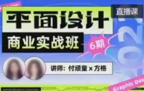 付顽童方格第6期平面设计商业实战班2022年8月结课【画质高清只有视频】-斗斗图