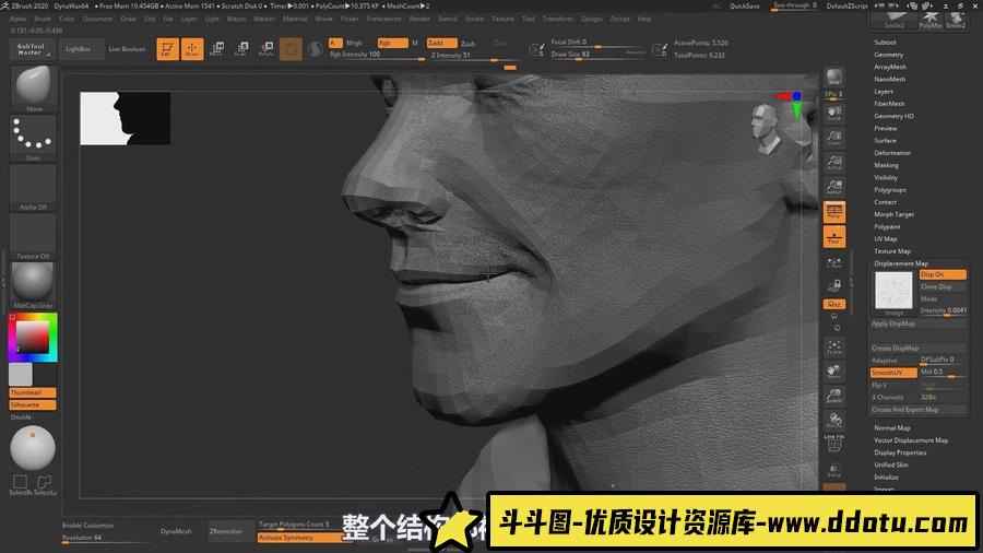 Blender 教程中的真实面部动作绑定技巧教程-人工翻译字幕-斗斗图