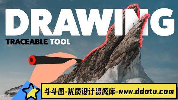 达芬奇绘图工具包模版 Drawing Toolkit for DaVinci Resolve-斗斗图