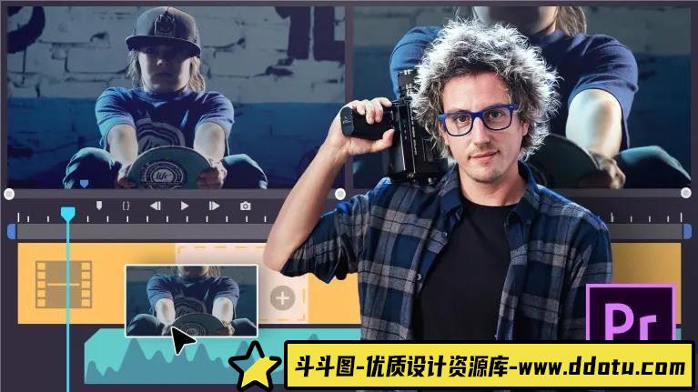 掌握Adobe Premiere Pro：影视编辑技术全面解析（中英字幕）-斗斗图